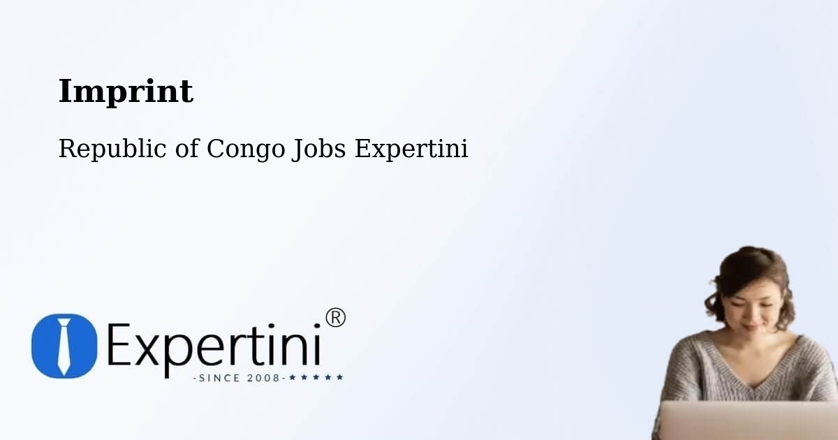 Imprint – Republic of Congo - Republic of Congo Jobs Expertini